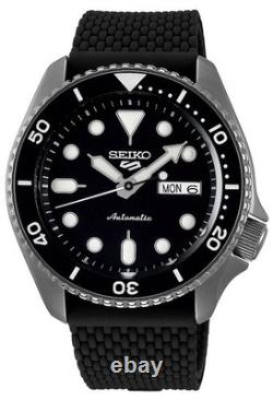 Montre Seiko Homme 5 Sport Automatique Srpd65k2 Cadran Noir Garantie Montre Seiko Homme 5 Sport Automatique Srpd65k2 Cadran Noir Garantie
