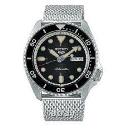 Montre Seiko Homme 5 Sport Automatique Srpd73k1 Cadran Noir Garantie Prix