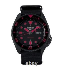 Montre Seiko Homme 5 Sport Automatique Srpd83k1 Cadran Noir Garantie