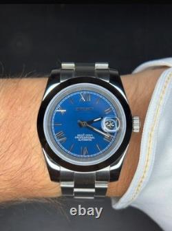 Montre Seiko Mod Roman dial Montre assemblée à la main mouvement automatique