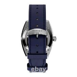 Montre TIMEX Mod. Marlin Automatique Ceinture Bleu / Argent TW2V61900