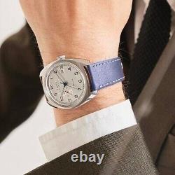 Montre TIMEX Mod. Marlin Automatique Ceinture Bleu / Argent TW2V61900