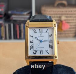 Montre Tank automatique Festina 32.5 x 47 mm fonctionne Bracelet neuf