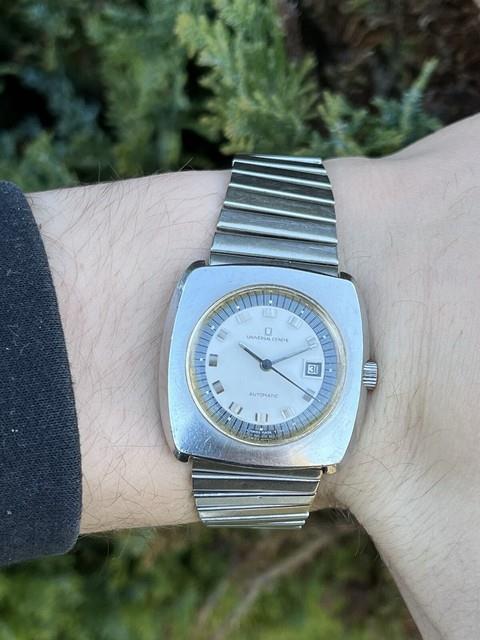 Montre Universal Genève Date Automatic Homme Année 70