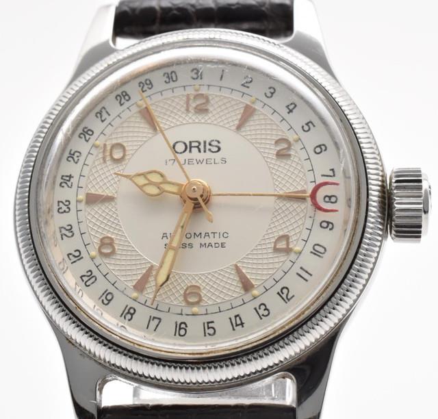 Montre Vintage Homme Oris Big Crown Pointer Date 7400b Automatique 17