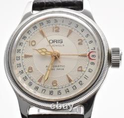 Montre Vintage Homme Oris Big Crown Pointer Date 7400B Automatique 17