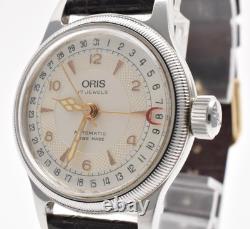 Montre Vintage Homme Oris Big Crown Pointer Date 7400B Automatique 17