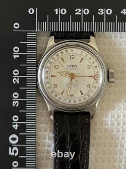Montre Vintage Homme Oris Big Crown Pointer Date 7400B Automatique 17