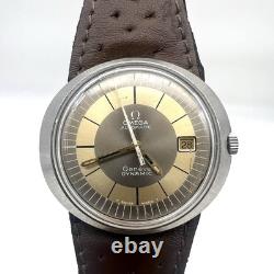 Montre Vintage Omega Genève Dynamique Automatique Homme 41mm Vintage Marron UFO