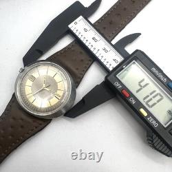 Montre Vintage Omega Genève Dynamique Automatique Homme 41mm Vintage Marron UFO