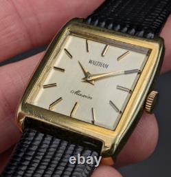 Montre Waltham Maxim Dress Watch manuelle square tank Fonctionnelle