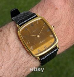 Montre Waltham Maxim tiger Eye Dress Watch manuelle Fonctionnelle