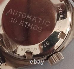 Montre Watch Adila 25 Rubis Automatic Plongee 100m Made Swiss As 1902/03 Vintage