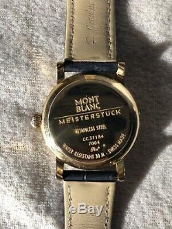 Montre Watch MontBlanc Meisterstuck Automatique 7004 Excellent État