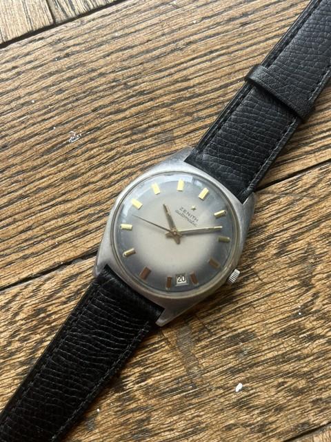 Montre Zenith Automatique Vintage 2542pc Calibre Degraded Dial