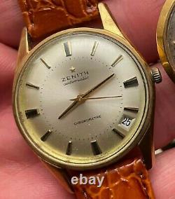 Montre ZENITH chronomètre automatique et Zenith vintage