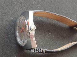 Montre ancienne automatique homme CAMIF chromée date ETA 2783 révisée garantie