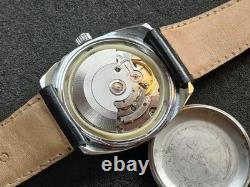Montre ancienne automatique homme CAMIF chromée date ETA 2783 révisée garantie