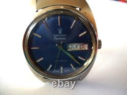 Montre automatic CAUNY tout acier swiss made tout acier