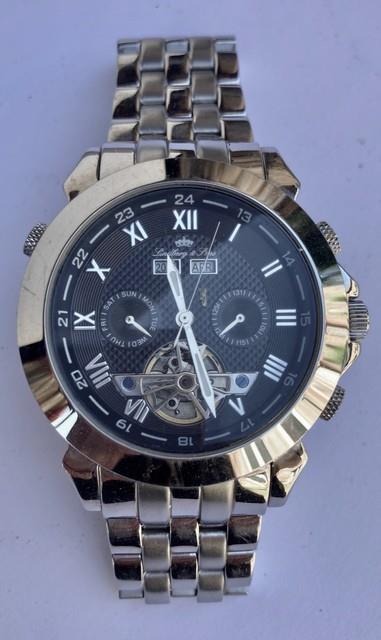 Montre Automatic Lindberg Et Sons Bracelet M&eacute;tallique Vintage