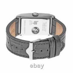 Montre automatique Lip Churchill T26 671285, bracelet en cuir gris, 26 x 46 mm
