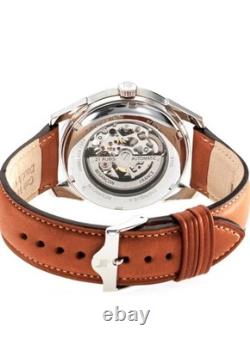 Montre automatique Lip Himalaya 40 mm Sandglass 671575 pour homme, cadran bleu