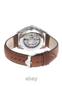 Montre automatique Lip Himalaya 40 mm squelette 671557 pour homme, cadran blanc Montre automatique Lip Himalaya 40 mm squelette 671557 pour homme, cadran blanc