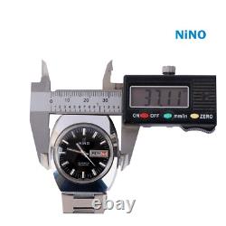 Montre automatique NINO Swiss Made, avec mouvement AS 1903, pour hommes, acie