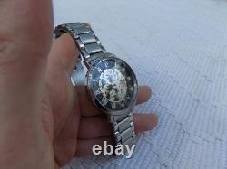 Montre automatique Pierre Lannier Paris acier boîte d'origine + maillons