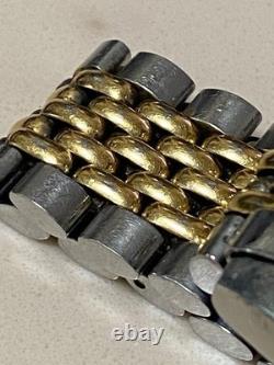 Montre automatique RADO cheval violet 35 mm cadran doré fonctionnelle vintage Montre automatique RADO cheval violet 35 mm cadran doré fonctionnelle vintage