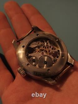 Montre automatique ZENO-WATCH BASEL à réviser, montre-bracelet homme Suisse