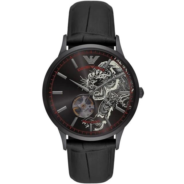 Montre Automatique Analogique Pour Homme Emporio Armani Ar60046 Bracelet En