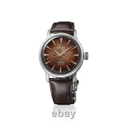 Montre automatique en cuir pour homme Seiko Presage Cocktail Time HCB003J Jap