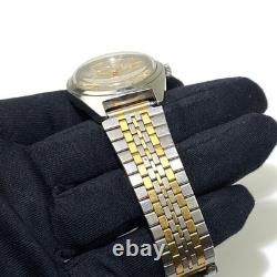 Montre automatique homme Citizen 17 cm poignet cadran argenté fonctionnant au