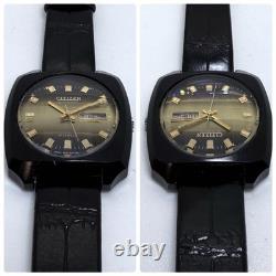 Montre automatique homme Citizen 6501-654304 36 mm 16,5 cm poignet cadran noi