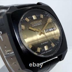 Montre automatique homme Citizen 6501-654304 36 mm 16,5 cm poignet cadran noi