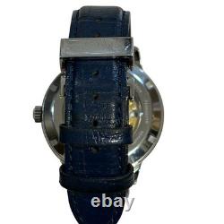 Montre automatique homme Citizen NJ0080 NJ0080-17L boîte 42 mm cadran bleu Japon