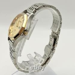 Montre automatique homme Citizen cadran doré affichage de la date 4-R07540