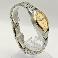 Montre automatique homme Citizen cadran doré affichage de la date 4-R07540