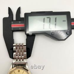 Montre automatique homme Citizen cadran doré affichage de la date 4-R07540