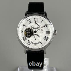 Montre automatique homme Furbo 39 mm réserve de marche bracelet neuf F8402