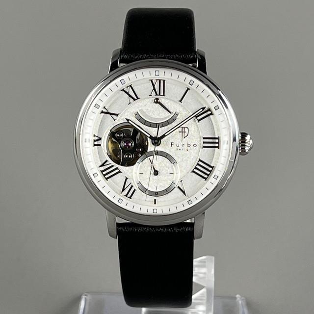 Montre Automatique Homme Furbo 39 Mm R&eacute;serve De Marche Bracelet Neuf F8402
