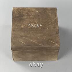Montre automatique homme Furbo 39 mm réserve de marche bracelet neuf F8402