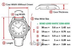 Montre automatique homme OH Vintage 1970 Near Mint SEIKO LORD MATIC Kanji 5