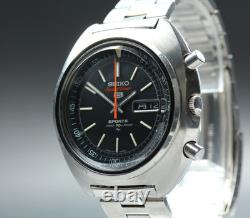 Montre automatique homme OH Vintage N MINT SEIKO Speed Timer 7017-6010 43 m