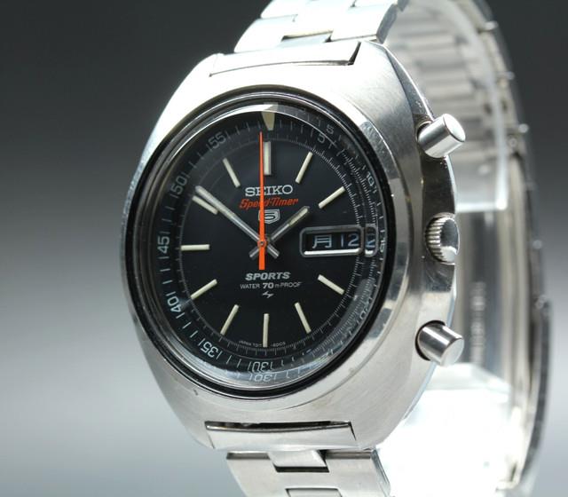 Montre Automatique Homme Oh Vintage N Mint Seiko Speed Timer 7017-6010 43 M