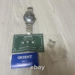 Montre automatique homme ORIENT STAR WZ0031ER bleue ton argent 38 mm