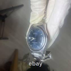 Montre automatique homme ORIENT STAR WZ0031ER bleue ton argent 38 mm