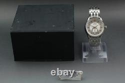 Montre automatique homme ORIS Artelier 7582 date petit second cadran argenté Montre automatique homme ORIS Artelier 7582 date petit second cadran argenté