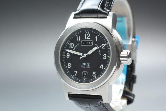Montre Automatique Homme Oris Big Crown 7500 40 Mm Cadran Noir Date Du Jour